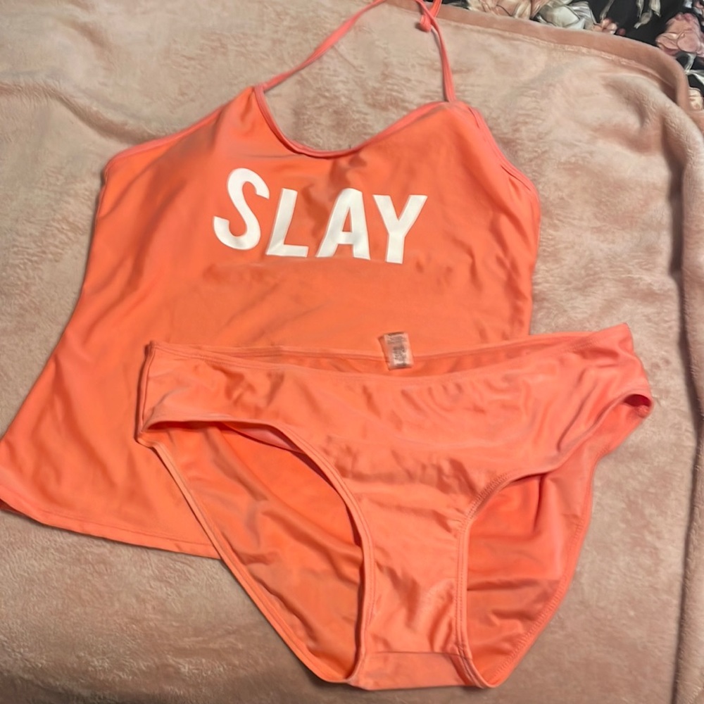 Two Piece Tankini Bathing Suit